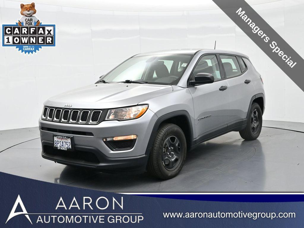 used 2020 Jeep Compass car, priced at $15,889