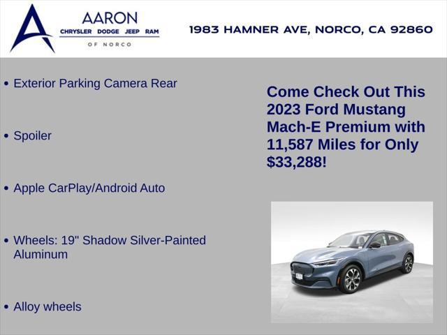used 2023 Ford Mustang Mach-E car, priced at $33,288
