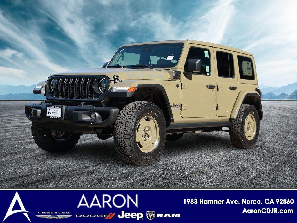 new 2025 Jeep Wrangler 4xe car, priced at $63,545