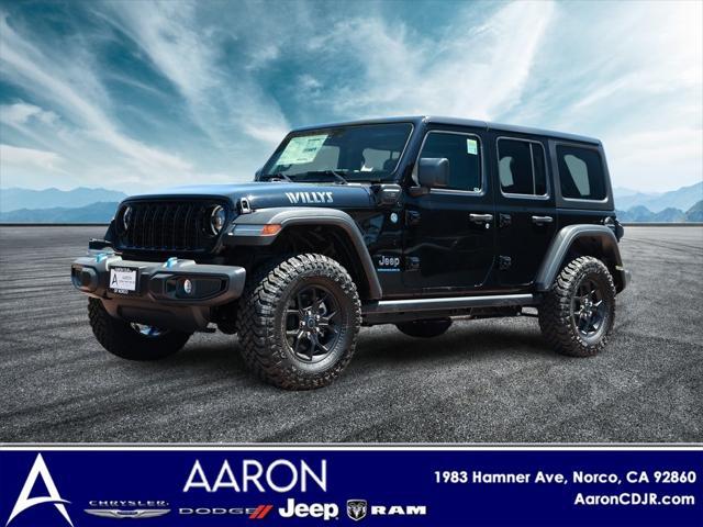 new 2024 Jeep Wrangler 4xe car, priced at $48,580