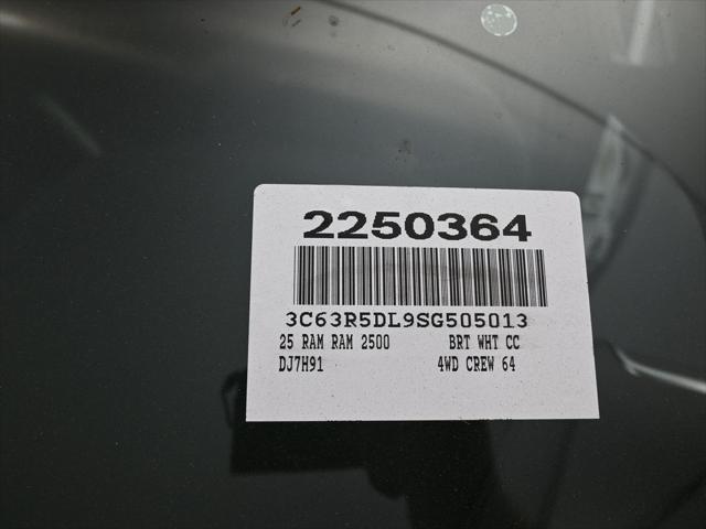 new 2025 Ram 2500 car, priced at $69,160