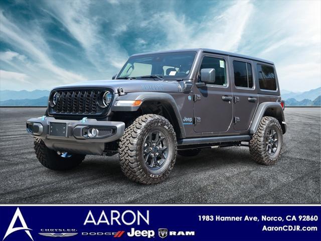 new 2024 Jeep Wrangler 4xe car, priced at $43,120