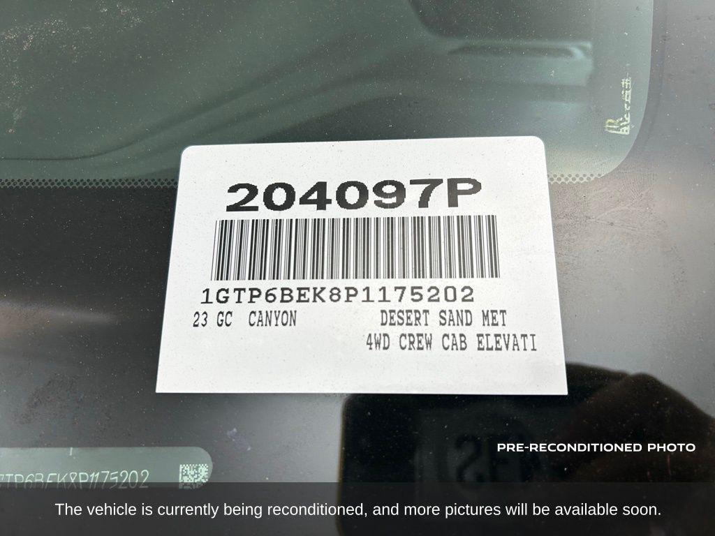 used 2023 GMC Canyon car, priced at $37,000