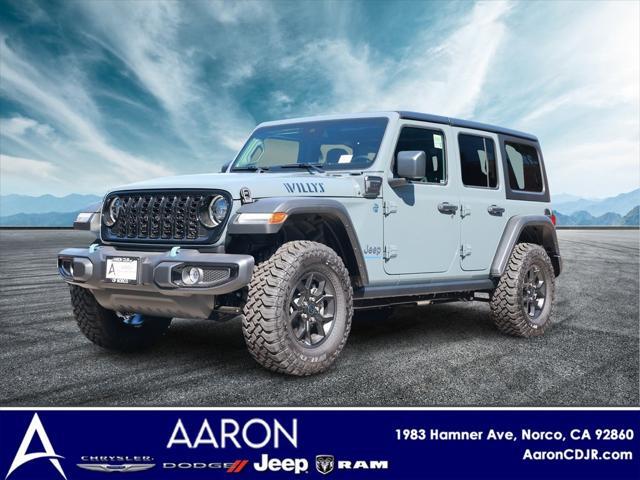 new 2024 Jeep Wrangler 4xe car, priced at $44,465