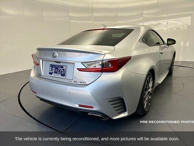 used 2016 Lexus RC 350 car, priced at $27,727