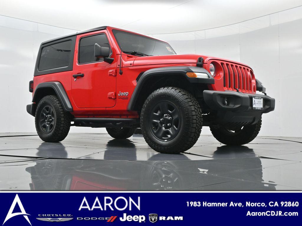 used 2020 Jeep Wrangler car, priced at $25,300