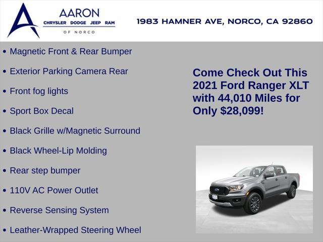 used 2021 Ford Ranger car, priced at $28,099