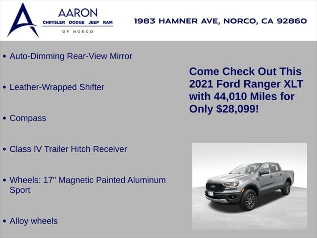 used 2021 Ford Ranger car, priced at $28,099