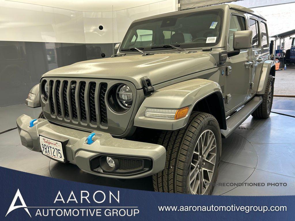 used 2022 Jeep Wrangler Unlimited 4xe car, priced at $35,080
