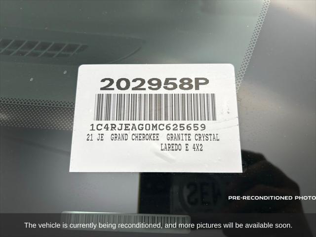 used 2021 Jeep Grand Cherokee car, priced at $24,995