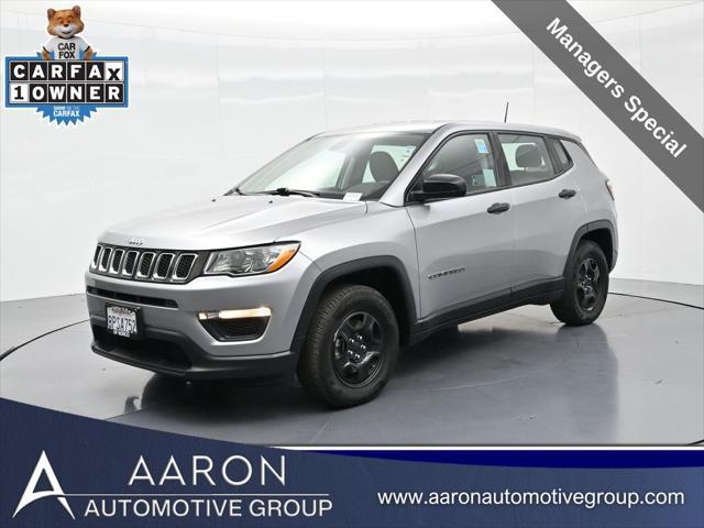 used 2020 Jeep Compass car, priced at $15,181