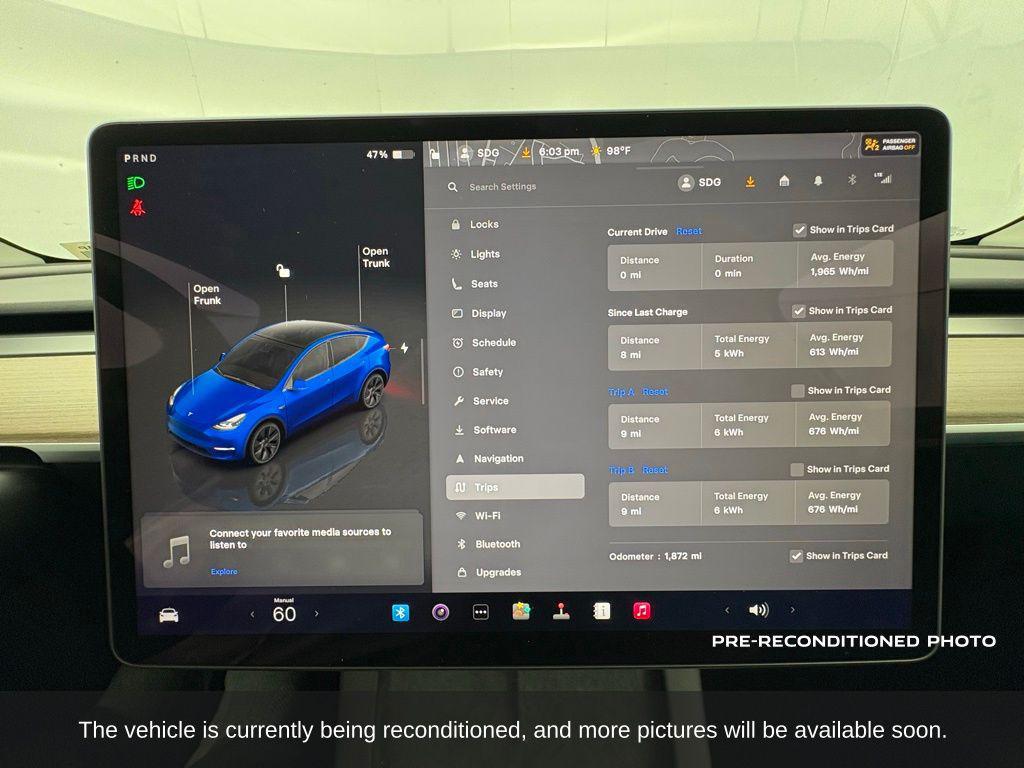 used 2025 Tesla Model Y car, priced at $39,591