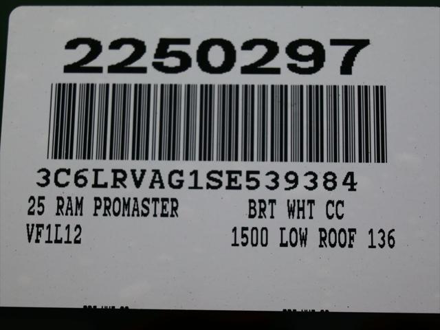 new 2025 Ram ProMaster 1500 car, priced at $49,785