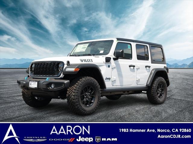 new 2024 Jeep Wrangler 4xe car, priced at $47,985