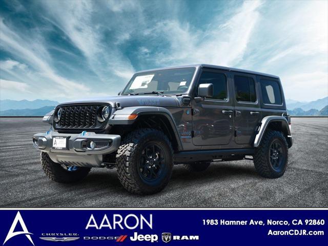 new 2024 Jeep Wrangler 4xe car, priced at $49,885