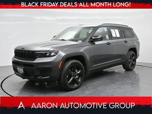 used 2021 Jeep Grand Cherokee L car, priced at $23,995