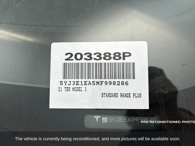 used 2021 Tesla Model 3 car, priced at $21,193