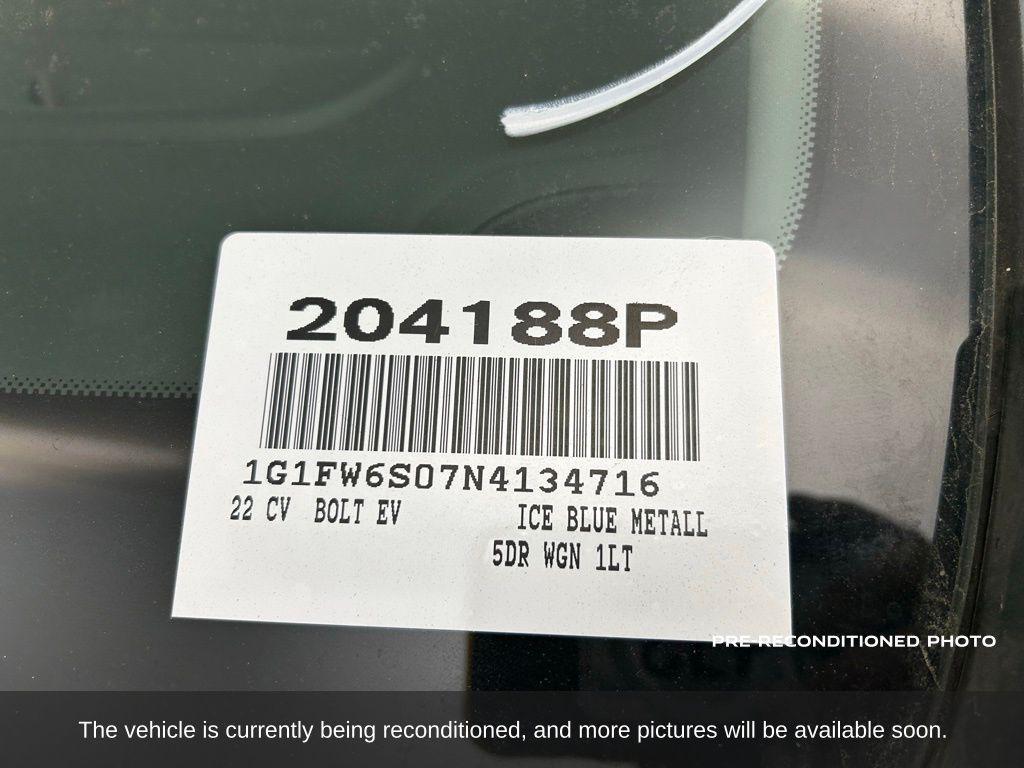 used 2022 Chevrolet Bolt EV car, priced at $17,091