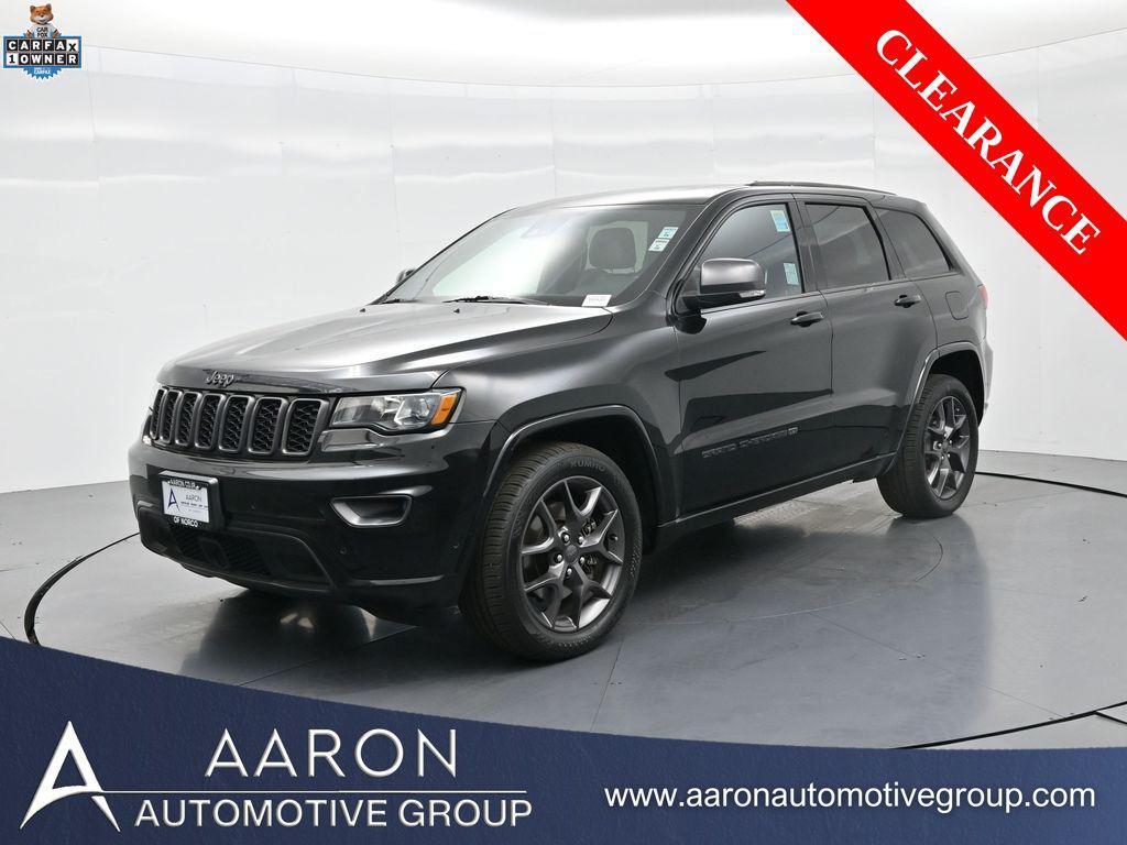 used 2021 Jeep Grand Cherokee car, priced at $19,556