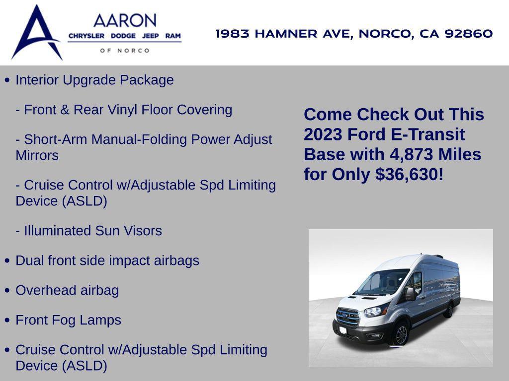 used 2023 Ford Transit-350 car, priced at $36,630