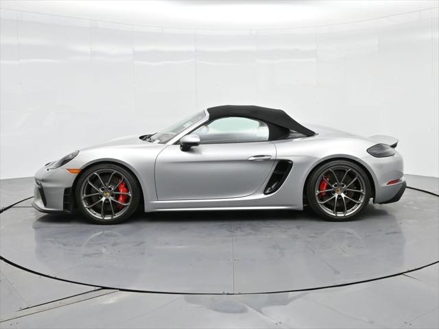 used 2021 Porsche 718 Spyder car, priced at $111,836