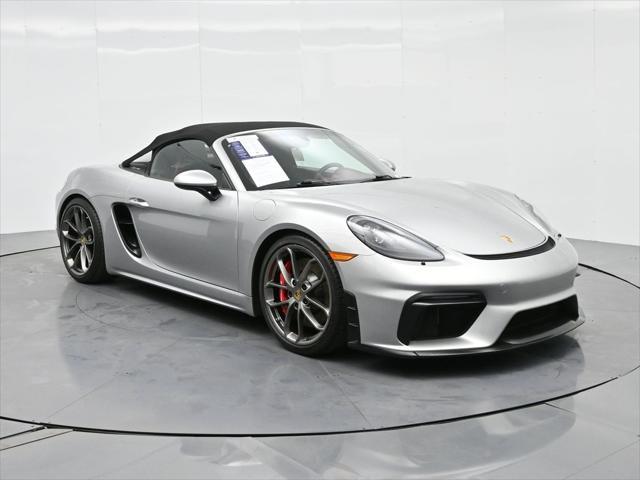 used 2021 Porsche 718 Spyder car, priced at $111,836