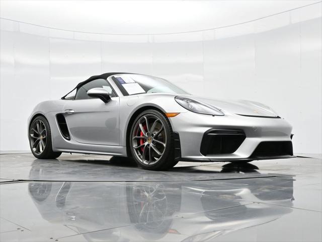 used 2021 Porsche 718 Spyder car, priced at $111,836