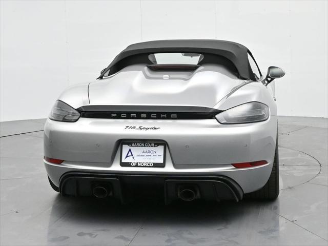 used 2021 Porsche 718 Spyder car, priced at $111,836