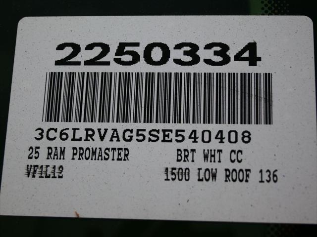 new 2025 Ram ProMaster 1500 car, priced at $48,530