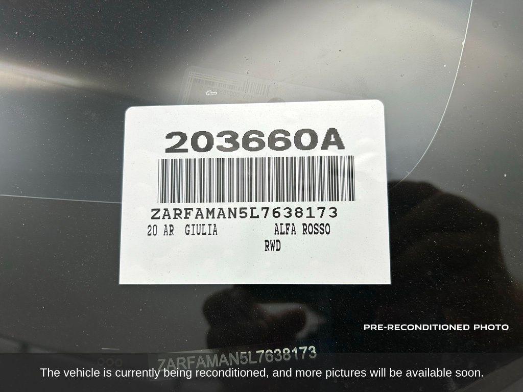 used 2020 Alfa Romeo Giulia car, priced at $18,380