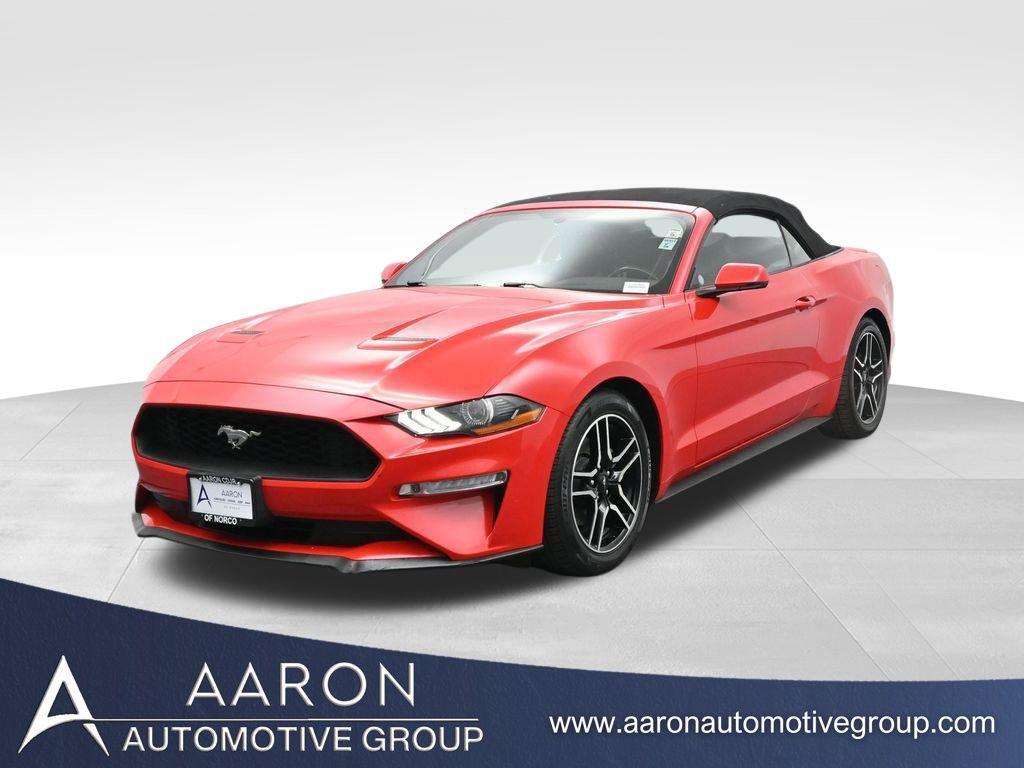 used 2019 Ford Mustang car, priced at $19,435