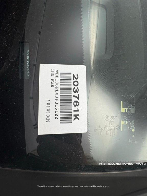 used 2018 Mercedes-Benz E-Class car, priced at $24,000