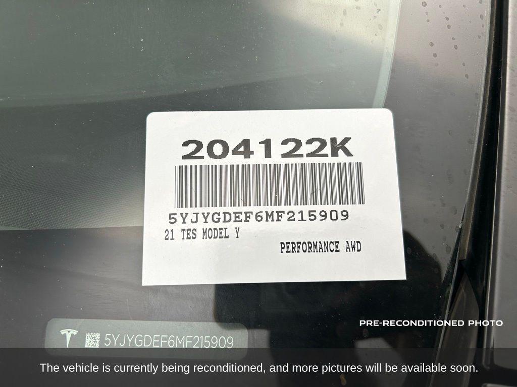 used 2021 Tesla Model Y car, priced at $27,138