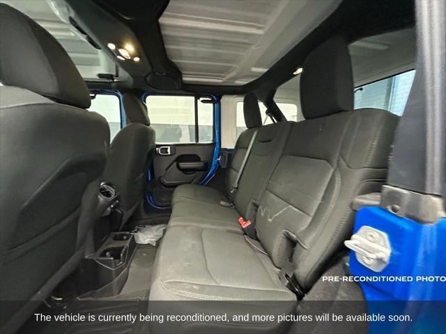 used 2021 Jeep Wrangler car, priced at $27,323