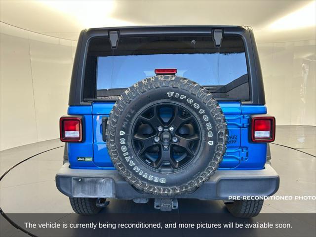 used 2021 Jeep Wrangler car, priced at $27,323