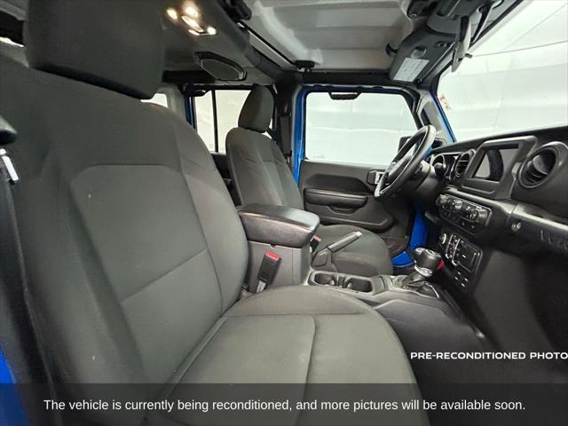 used 2021 Jeep Wrangler car, priced at $27,323