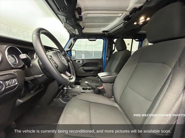 used 2021 Jeep Wrangler car, priced at $27,323