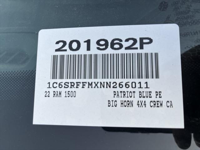 used 2022 Ram 1500 car, priced at $38,866