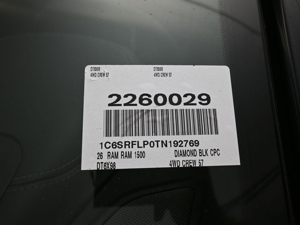 new 2026 Ram 1500 car, priced at $75,125