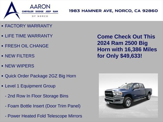 used 2024 Ram 2500 car, priced at $49,633