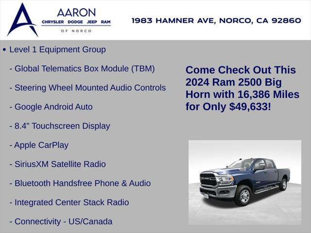 used 2024 Ram 2500 car, priced at $49,633