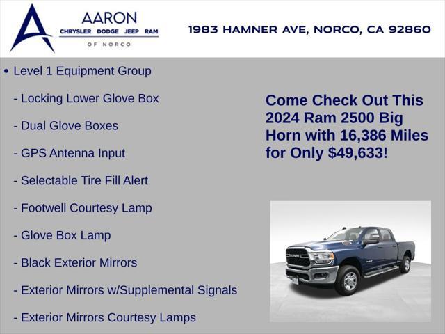 used 2024 Ram 2500 car, priced at $49,633