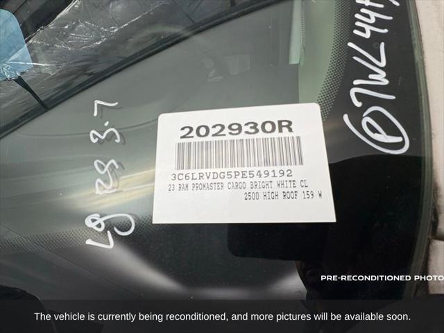 used 2023 Ram ProMaster 2500 car, priced at $31,029