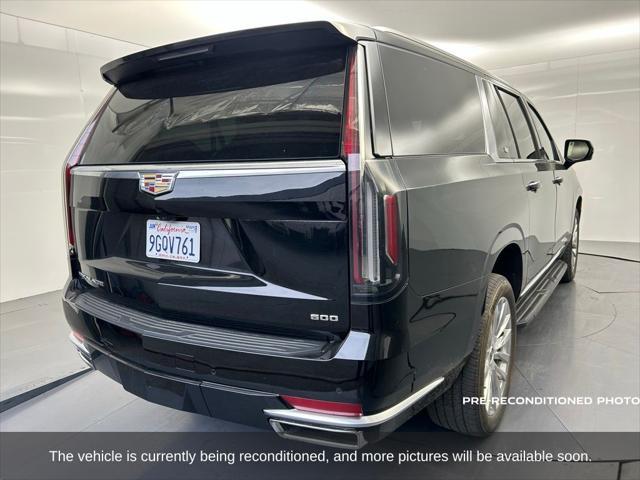 used 2023 Cadillac Escalade ESV car, priced at $75,717