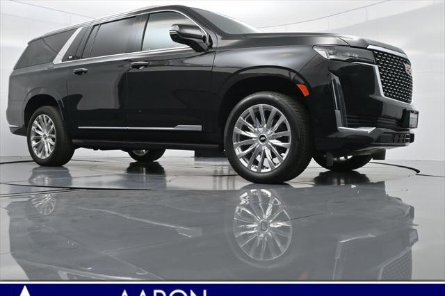 used 2023 Cadillac Escalade ESV car, priced at $72,997