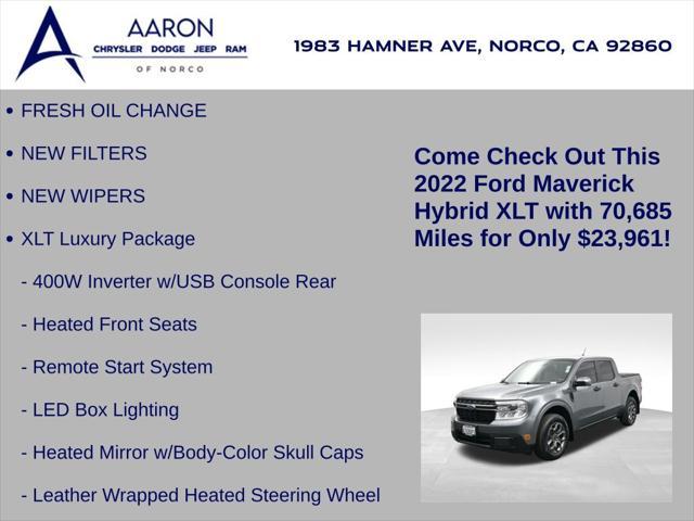 used 2022 Ford Maverick car, priced at $23,961