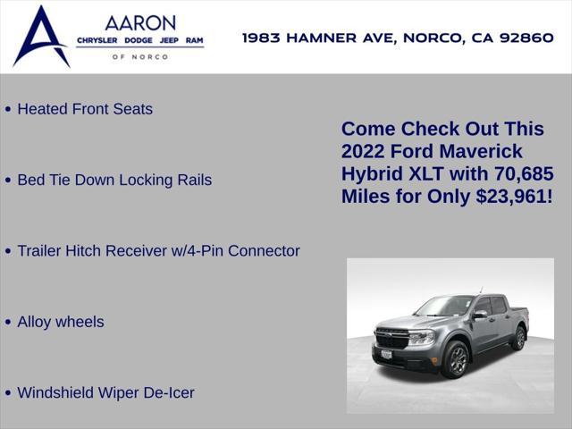 used 2022 Ford Maverick car, priced at $23,961