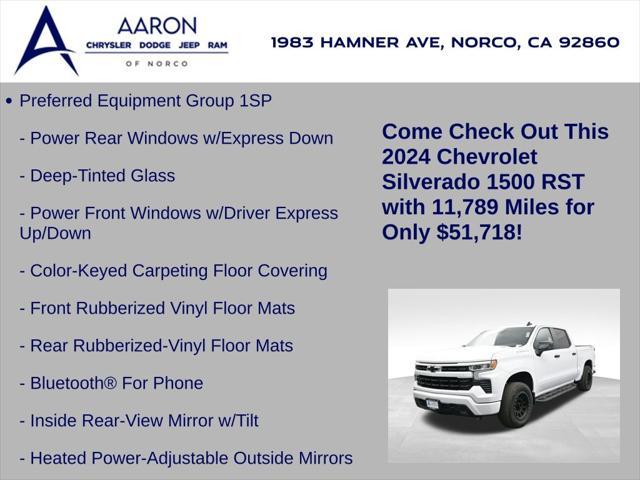 used 2024 Chevrolet Silverado 1500 car, priced at $51,718