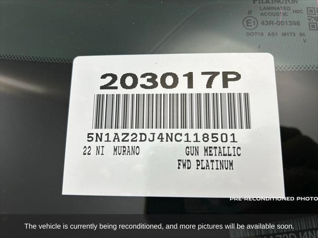 used 2022 Nissan Murano car, priced at $30,195