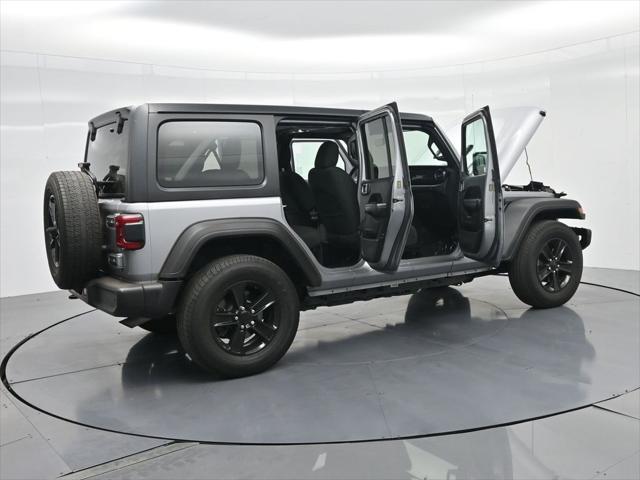 used 2021 Jeep Wrangler Unlimited car, priced at $27,122